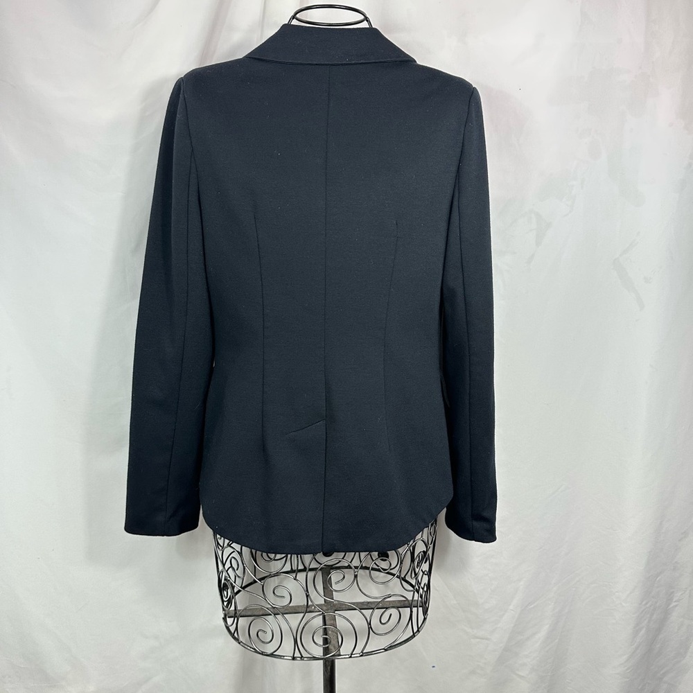 Willow and Clay navy double breasted gold button blazer size S - Picture 8 of 9